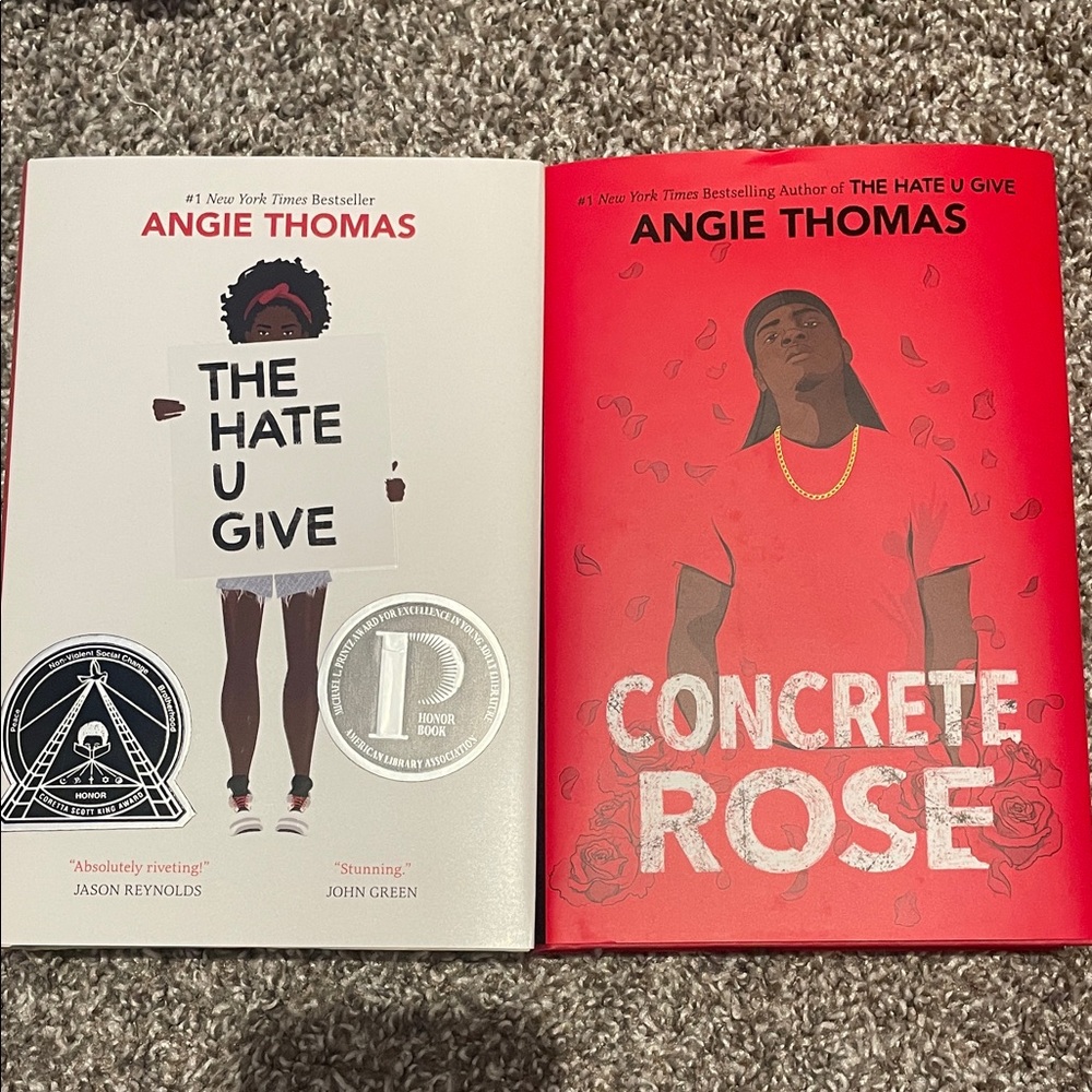 Red and White Book Set by